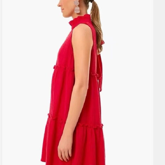 Pomander Place Vibrant Red Mini Dress - Picture 5 of 6